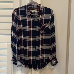 Plaid woman’s shirt